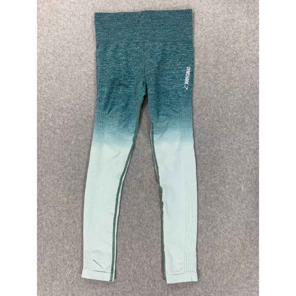 Gymshark‎ Compression Running Training Tights Pants (Women's Small) Teal